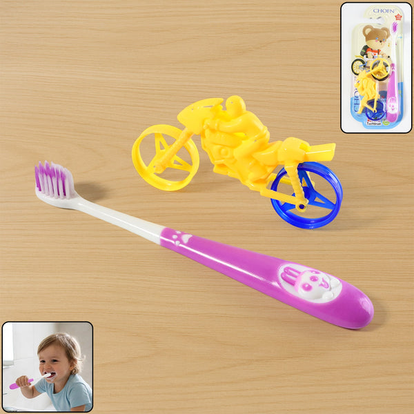 Kids Toothbrush and Bike Toy Set - justgrabit.in | Just Grab It