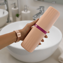 Plastic Hygienic Toothbrush Travel Portable Case (2 Pc) - justgrabit.in | Just Grab It
