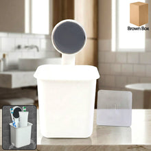 Wall - Mounted Toothbrush & Bathroom Storage Organizer (1 Pc) - justgrabit.in | Just Grab It