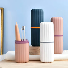 Plastic Hygienic Toothbrush Travel Portable Case (2 Pc) - justgrabit.in | Just Grab It
