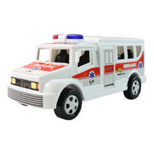Funwoods Friction Powered Ambulance Toy for Kids (1 Pc) - justgrabit.in | Just Grab It