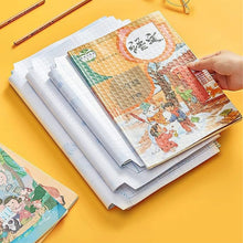 Transparent Book Cover (10 Pcs Set / 47x37cm) - justgrabit.in | Just Grab It
