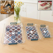 Supermom 3 - Piece Multipurpose Serving Tray - (3 Pc / Set) - justgrabit.in | Just Grab It