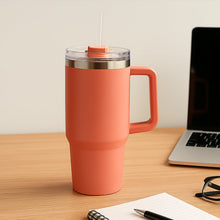 Peach Extra Large Insulated Travel Mug, Tumbler (1200ML - 1 Pc) - justgrabit.in | Just Grab It