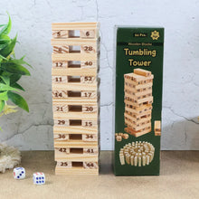 Tumbling Tower Wooden Blocks Game - (Set) - justgrabit.in | Just Grab It