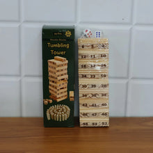 Tumbling Tower Wooden Blocks Game - (Set) - justgrabit.in | Just Grab It