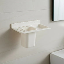 3in1 Wall Mounted Multi - Compartment Toothbrush & Soap Holder with Cup (1 Pc) - Justgrabit Inc.