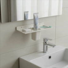 4 in 1 Wall - Mounted Bathroom Organizer - (1 Pc) - justgrabit.in | Just Grab It