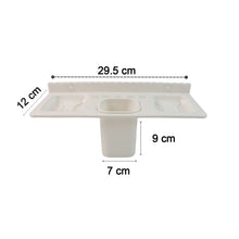4 in 1 Wall - Mounted Bathroom Organizer - (1 Pc) - justgrabit.in | Just Grab It