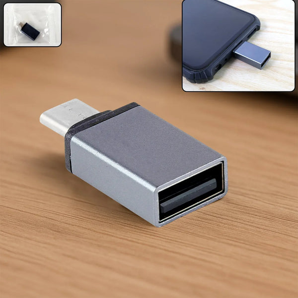 Type-C OTG Adapter pen drive - (1 Pc) - Justgrabit Inc.