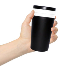 2 in 1 Shaker Sipper Glass with Detachable Storage Container (300Ml) - Justgrabit Inc.
