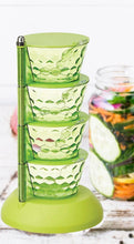 4 in 1 Multipurpose 360 Degree Rotating Pickle Rack Container for Kitchen - Justgrabit Inc.