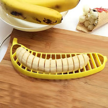 Banana Slicer - Perfect for Fruit Salads Handle Plastic Banana Fruit Slicer Cutter Chopper - justgrabit.in | Just Grab It