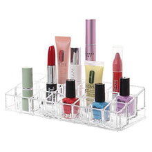 Acrylic Multi Purpose Lipstick Cosmetics Stand Display Holder 24 Section - Justgrabit Inc.