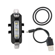 Rechargeable Bicycle Front Waterproof LED Light (White) - Justgrabit Inc.