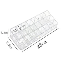 Acrylic Multi Purpose Lipstick Cosmetics Stand Display Holder 24 Section - Justgrabit Inc.