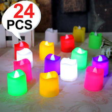 Festival Decorative - LED Tealight Candles, Diwali (Multi Color) - Justgrabit Inc.