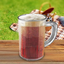 Unbreakable Drinking Plastic Type Glass Set, Beer Mug, Set of 4 PCs, Transparent - Justgrabit Inc.