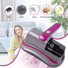Powerful Suction Portable Handheld Vacuum Cleaner - Low Noise Vacuum Cleaner for Bed - Cordless Vacuum Cleaner for Car Seat Crevices Pillows, Mattresses, Sofas Wireless Anti Dust and Mite Cleaner - Justgrabit Inc.