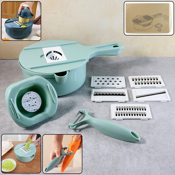 Multi - Function Vegetable Cutter & Grater Set - justgrabit.in | Just Grab It