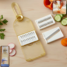 Multifunctional Vegetable Cutter Set with Interchangeable Blades - justgrabit.in | Just Grab It