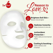 In’lief Vitamin C 0.5% Hydrating & Brightening Facial Sheet Mask (1 Pc) - Justgrabit Inc.