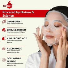 In’lief Vitamin C 0.5% Hydrating & Brightening Facial Sheet Mask (1 Pc) - Justgrabit Inc.