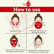 In’lief Vitamin C 0.5% Hydrating & Brightening Facial Sheet Mask (1 Pc) - Justgrabit Inc.