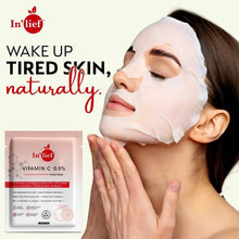 In’lief Vitamin C 0.5% Hydrating & Brightening Facial Sheet Mask (1 Pc) - Justgrabit Inc.