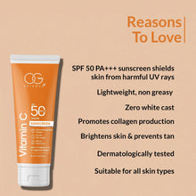 Og beautyVitamin C Sunscreen SPF 50 PA+++ (1 Pc / 20Ml) - justgrabit.in | Just Grab It