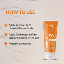 Og beautyVitamin C Sunscreen SPF 50 PA+++ (1 Pc / 20Ml) - justgrabit.in | Just Grab It
