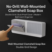 Wall Mounted 4 - Compartment Bathroom Storage & Soap Holder - justgrabit.in | Just Grab It