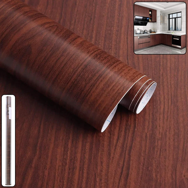 Self - Adhesive Waterproof Wallpaper Roll 45 cm x 1 m - (1 Pc) - justgrabit.in | Just Grab It