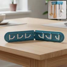 Foldable Rotating Wall - Mounted Multipurpose Hook Rack (1 Pc) - justgrabit.in | Just Grab It