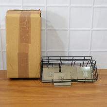 Heavy - Duty Self - Adhesive Wall Storage Baskets with Hooks (Pack of 2) - justgrabit.in | Just Grab It