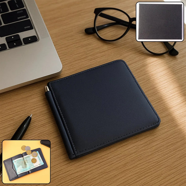Premium Slim Bi - Fold Wallet for Men with Gift Box Packing - justgrabit.in | Just Grab It