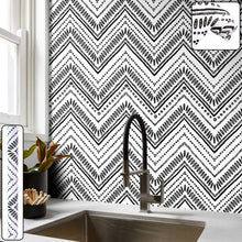Waterproof Chevron Pattern Wall Sticker 45cm x 3meter (1 Pc) - justgrabit.in | Just Grab It