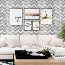 Waterproof Chevron Pattern Wall Sticker 45cm x 3meter (1 Pc) - justgrabit.in | Just Grab It
