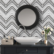 Waterproof Chevron Pattern Wall Sticker 45cm x 3meter (1 Pc) - justgrabit.in | Just Grab It