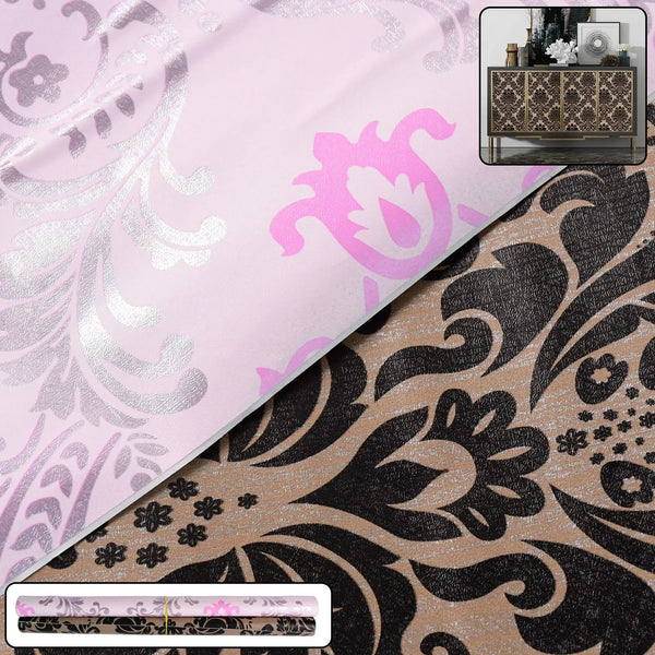 Premium Self - Adhesive Decorative Wallpaper Roll (1 Pc) - justgrabit.in | Just Grab It