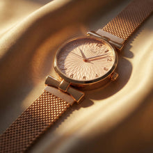 Elegant Rose Gold Finish Analog Wrist Watch (1 Pc) - justgrabit.in | Just Grab It