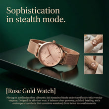 Elegant Rose Gold Finish Analog Wrist Watch (1 Pc) - justgrabit.in | Just Grab It