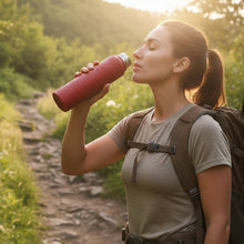 Red Alpha Pro Classic Stainless Steel Water Bottle 1000 ML ,Red Color - justgrabit.in | Just Grab It