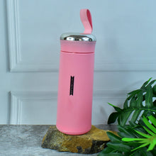 Water Bottle 400 ML Leak Proof Glass Bottle for Daily Water Intake 1 Pc - justgrabit.in | Just Grab It