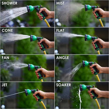 Multi - Pattern Garden Hose Spray Nozzle (1 Pc) - justgrabit.in | Just Grab It