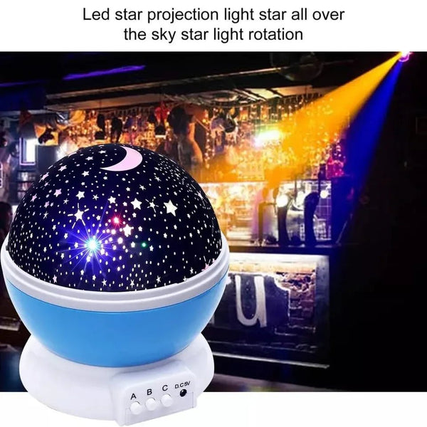 Colour Changing Good Night Star Master Rotating Projection Night Lamp - Justgrabit Inc.