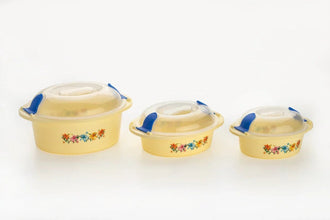 Hot N Fresh Insulated Plastic Casserole Gift Set (3 Pieces) - Justgrabit Inc.