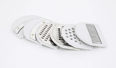 Multifunctional Vegetable Fruits Cutter Shredder with Rotating Drain Basket - Justgrabit Inc.