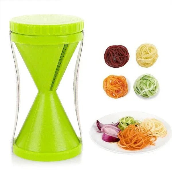 Vegetable Spiral Slicer Salad Vegetables Fruit Slicer - justgrabit.in | Just Grab It