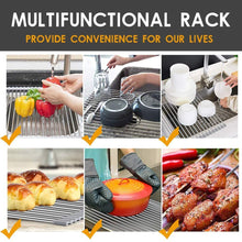 FOLDABLE DRAIN RACK KITCHEN SINK ROLL UP DISH DRYING RACK PORTABLE DISH RACK - justgrabit.in | Just Grab It